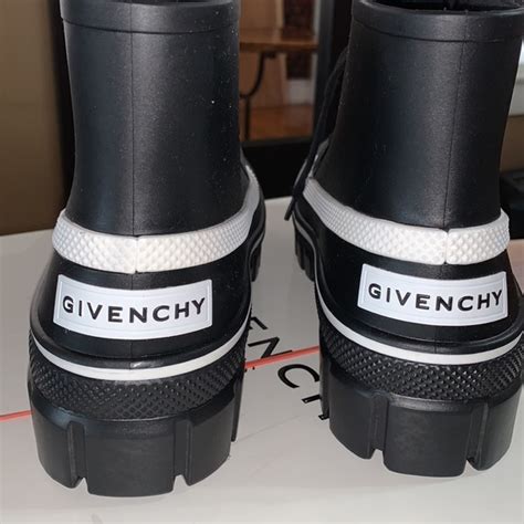 givenchy glaston rubber boots|More.